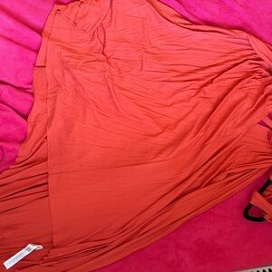 Free People Orange Dress